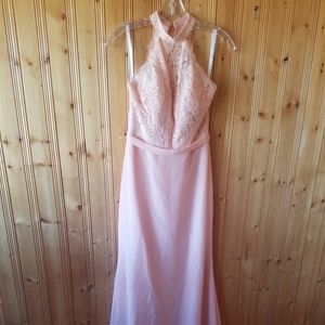 Gorgeous Christina Wu dress in blush